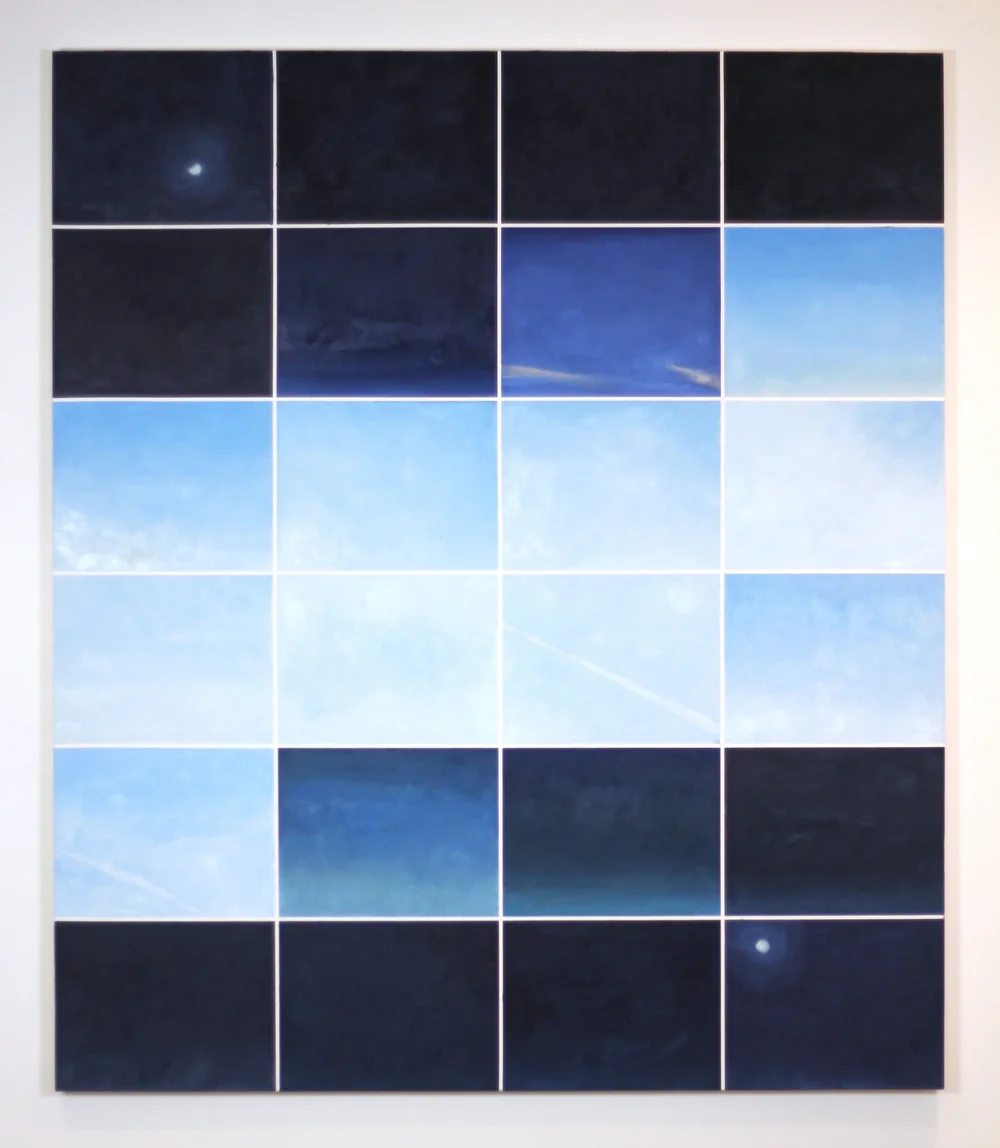 In the Sky of Mind — October 2025 panel grid by Steven Baldino