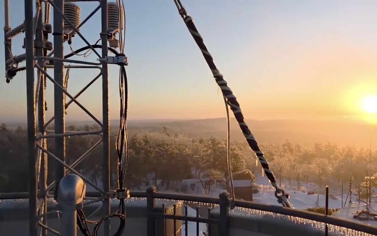 A Warm Day at Blue Hill Observatory 